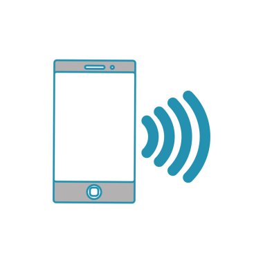 İzole smartphone tasarım