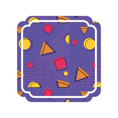 Memphis stil çerçevesi 