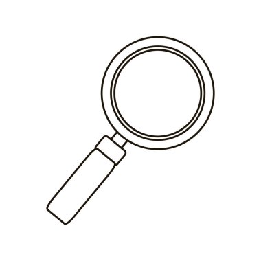 İzole lupe tasarım