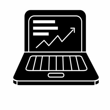 İzole laptop tasarım