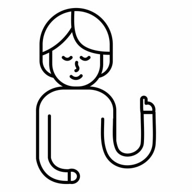 İzole kadın tasarım