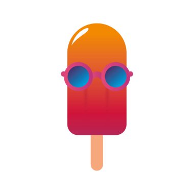 İzole buzlu şeker tasarım