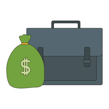 İzole çanta tasarım