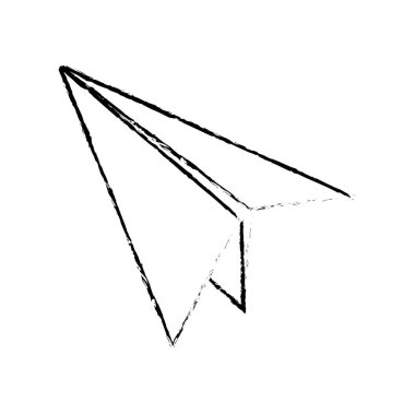 İzole paperplane tasarım