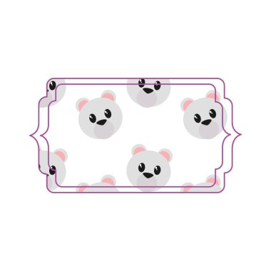 Çizgi film gövde tasarımı ayı