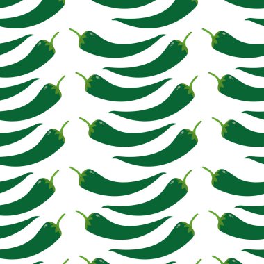 Biber sebze sağlıklı ve organik gıda Tema izole tasarım vektör çizim