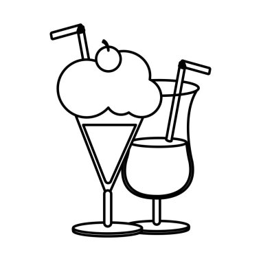 Kokteyl ve milkshake tasarım