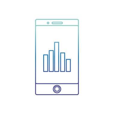 İzole smartphone tasarım