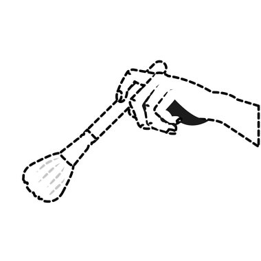 İzole fırça tasarım