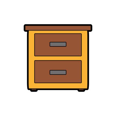 İzole mobilya tasarım