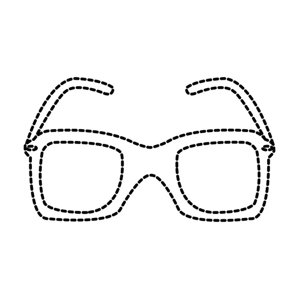Projekt na białym tle okulary — Wektor stockowy