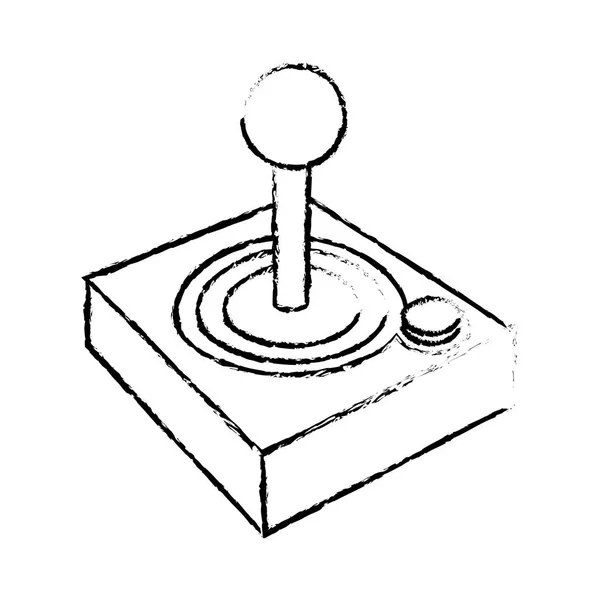 격리 된 조이스틱 디자인 — 스톡 벡터