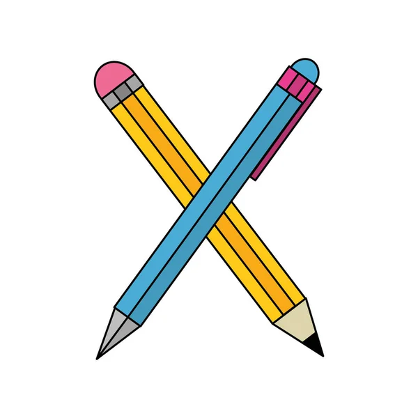 Μολύβι και πένα σχεδίασης — Διανυσματικό Αρχείο