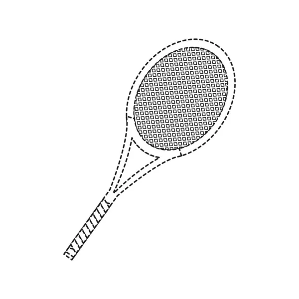 Tennis racket design — Stock vektor