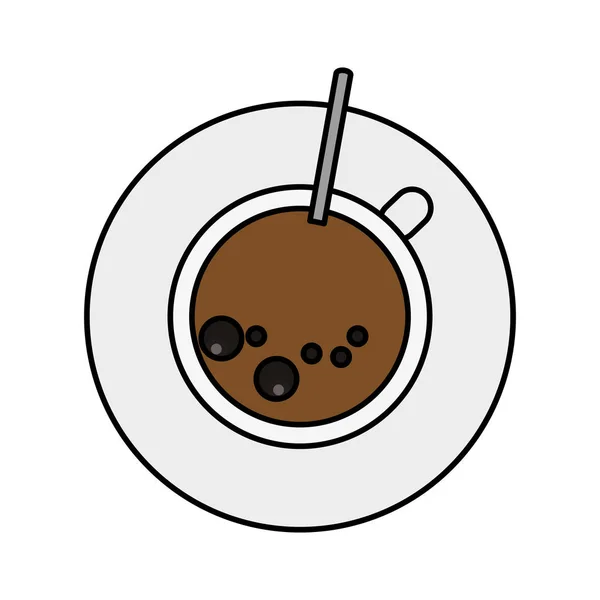 커피 머그잔 설계 — 스톡 벡터