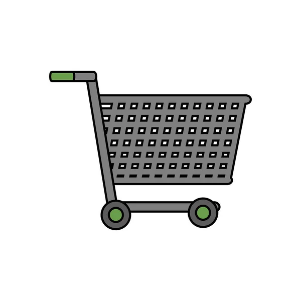 Isolated cart design — Stock Vector