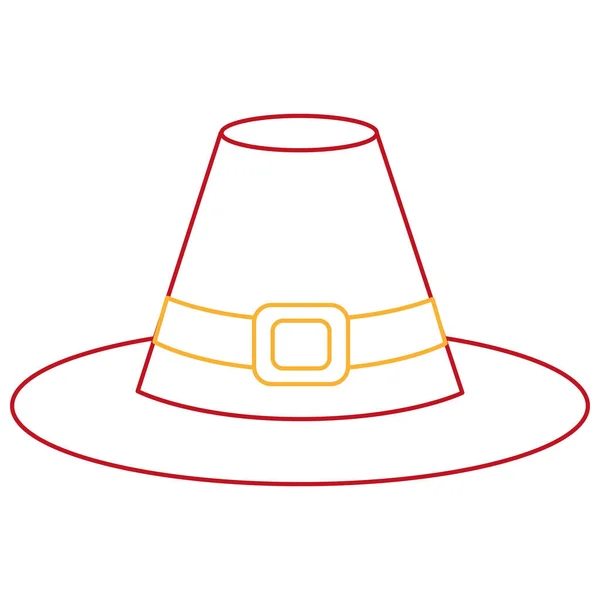 고립 된 모자 디자인 — 스톡 벡터