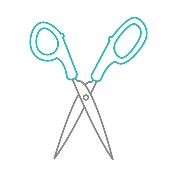 Isolated scissor design — Stock Vector