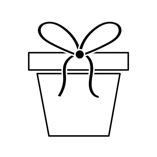 Conception de cadeau isolé — Image vectorielle