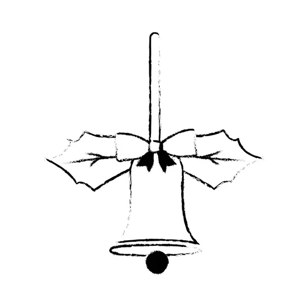 Desain bel terisolasi - Stok Vektor