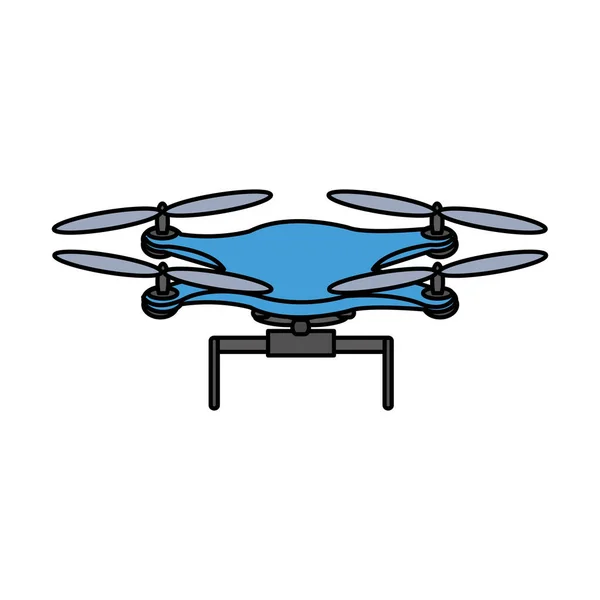 Ізольована drone дизайн — стоковий вектор