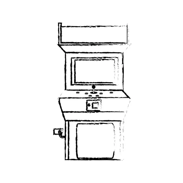 Diseño de máquina arcade — Vector de stock