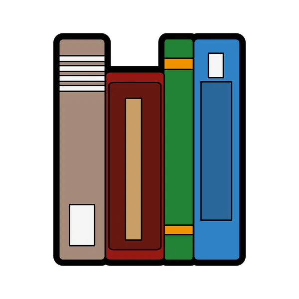 Diseño de libros aislados — Archivo Imágenes Vectoriales