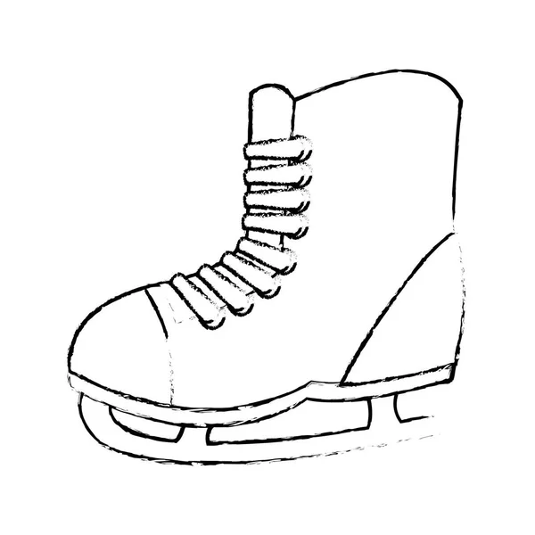 Design de patins de gelo — Vetor de Stock