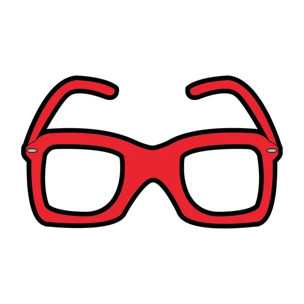 Diseño de gafas aisladas — Vector de stock