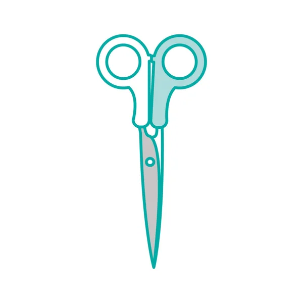 Geïsoleerde scissor ontwerp — Stockvector