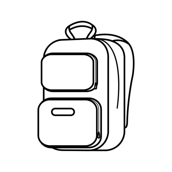 Geïsoleerde tas ontwerp — Stockvector