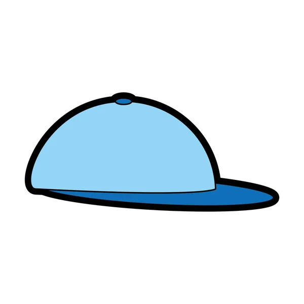 Izolované hat design — Stockový vektor