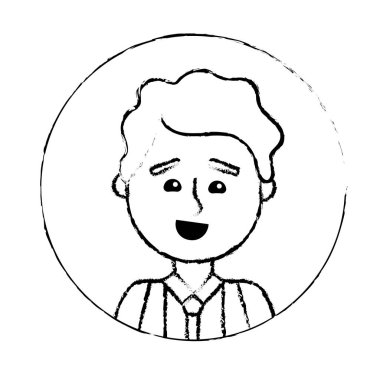 İzole iş adamı tasarım