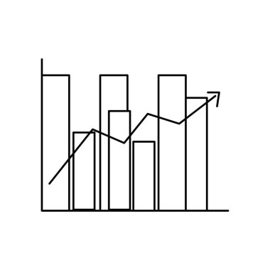 İzole Infographic tasarım