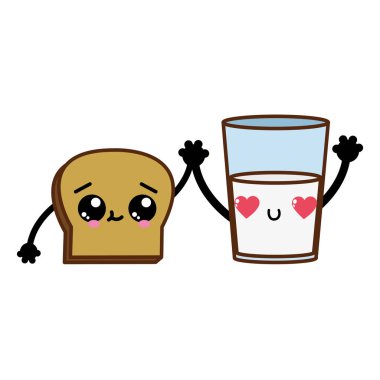 Ekmek ve süt tasarım