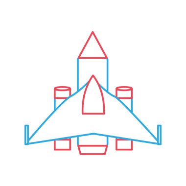 İzole uçak tasarım