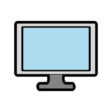 Bilgisayar aygıtı becerikli alet ve teknoloji Tema izole tasarım vektör çizim