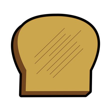 İzole ekmek tasarım