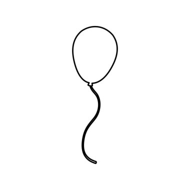 İzole balon tasarım