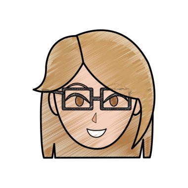 İzole kadın tasarım