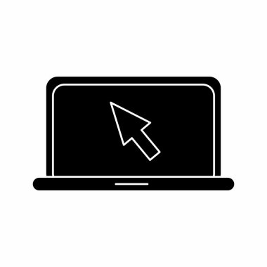 İzole laptop tasarım