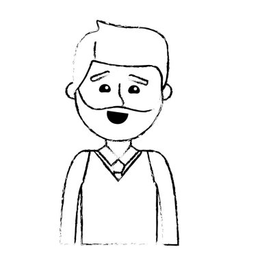 İzole iş adamı tasarım