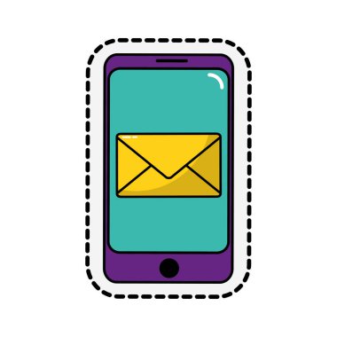 İzole smartphone tasarım