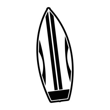 İzole sörf tahtası tasarım