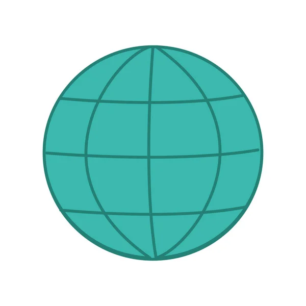 Глобальный дизайн сферы — стоковый вектор