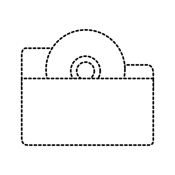 Isolierte Dateigestaltung — Stockvektor