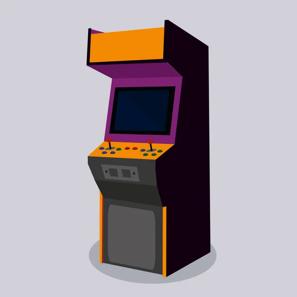 Diseño de máquina arcade — Vector de stock