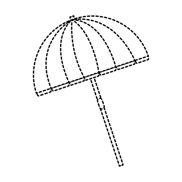 İzole şemsiye tasarımı — Stok Vektör