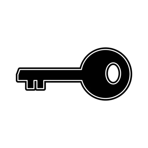 Isolated key design — Stock Vector