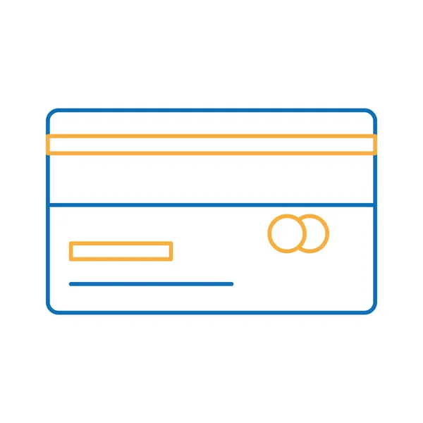 Conception de carte de crédit — Image vectorielle